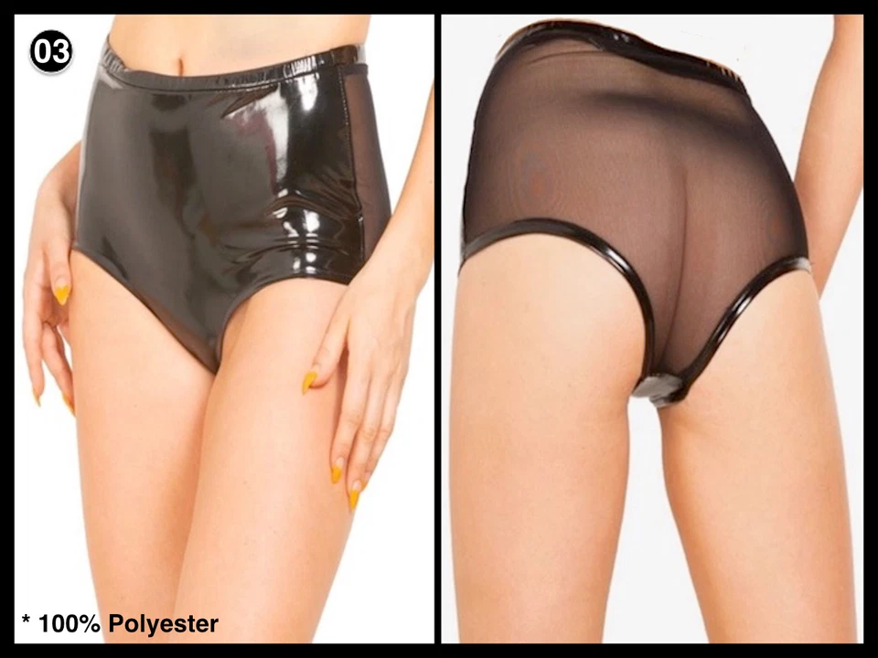 Honour Fashion, Lack : T-Strings, Pants, Triangel BH, Shiny, SEXY - Bild 4 von 4