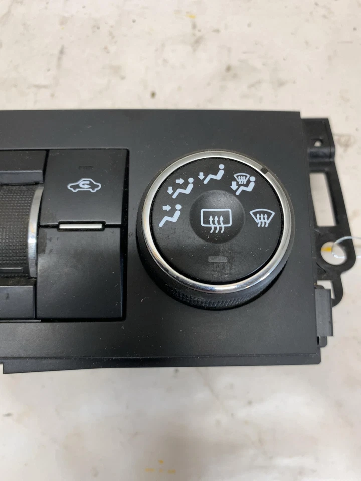 09 CHEVY TAHOE Heater A/c Control W/O AUTO TEMP W/O HYBRID 25942135 Foto 4 de 4