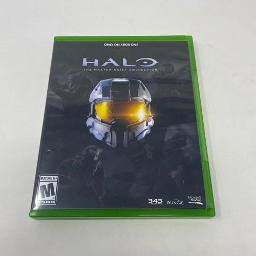 Microsoft Halo: The Master Chief Collection Xbox One Disc - Black/Green Case