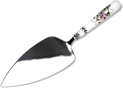 Portmeirion Botanic Garden Stainless Steel Cake Server Knife, 10 Inch