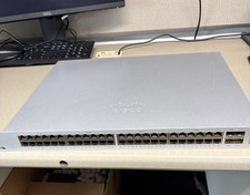 UNCLAIMED Cisco Meraki MS120-48FP-HW 48-Port Gigabit Cloud Managed PoE Switch