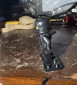 LEGO Black Ninjago Minifigure Plastic Figure Cole  (Authentic) 2112