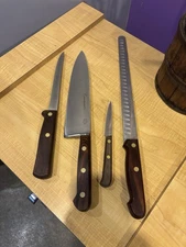 Vtg 4 PC Dexter-Russell Inc Connoisseur No-Stain  Cutlery Set