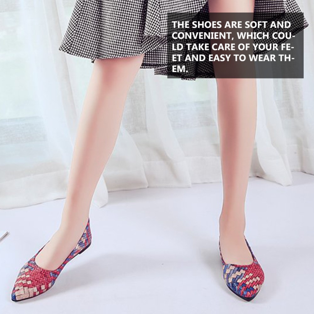 SAOLA 1 paio scarpe stile semplice suola piatta scarpe traspiranti mocassini casual slip on