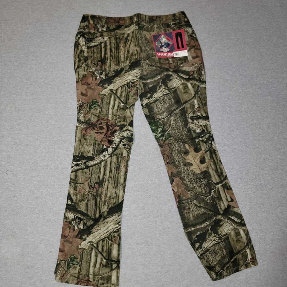 Mossy Oak Break Up Infinity Pants Women's Size 14 5 Pocket Jeans Stretch - Image 4 of 4