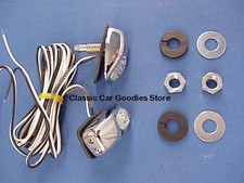 Chrome Windshield Washer Nozzles With Blue Leds