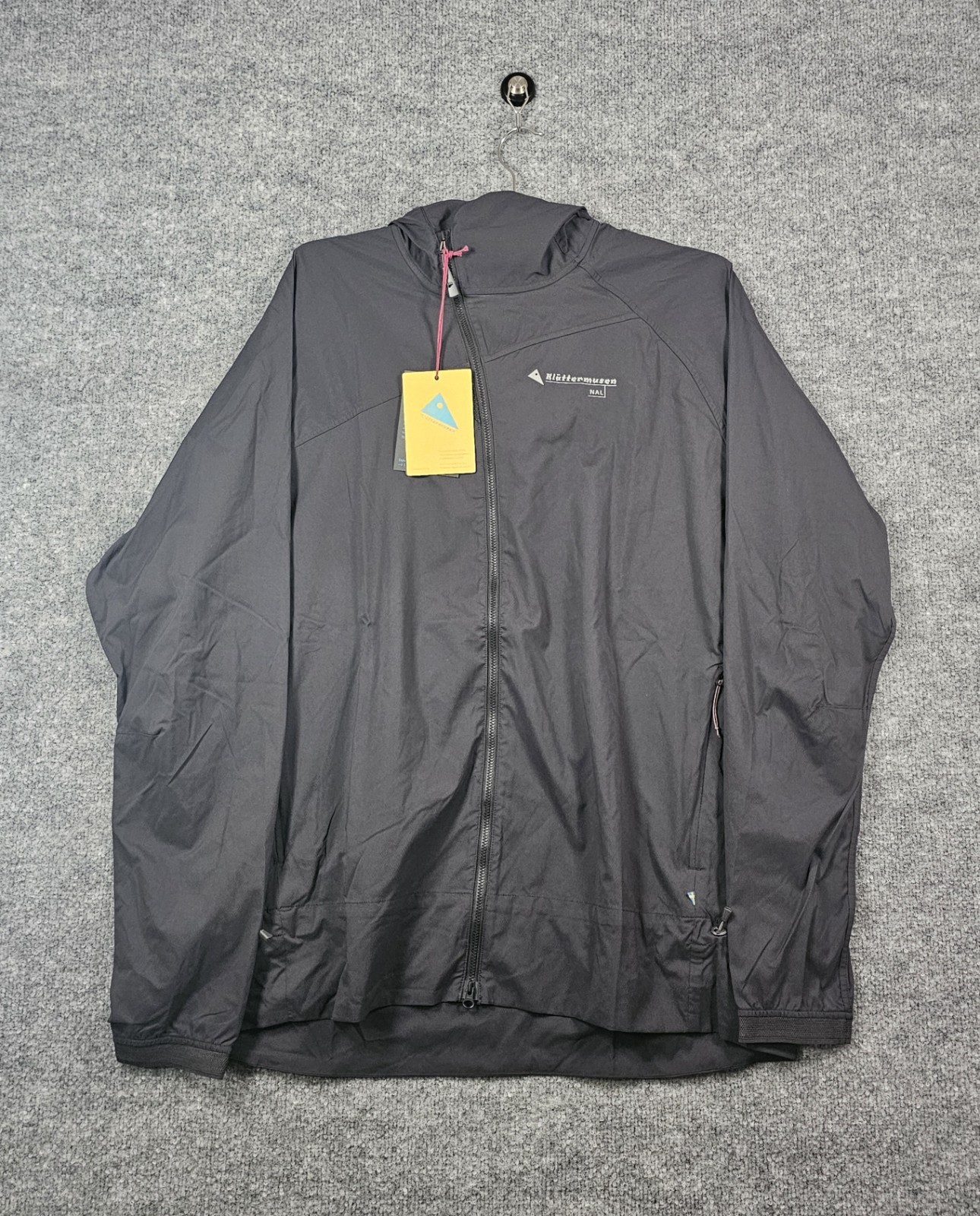 Klattermusen Nal Jacket Men's Size XXL Black Outdoors Gorpcore Hooded