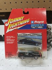Johnny Lightning 1970 Dodge Hemi Charger Rt Mopar Muscle Series In Black