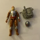 1988 Gi Joe ARAH Charbroil Action Figure with Helmet