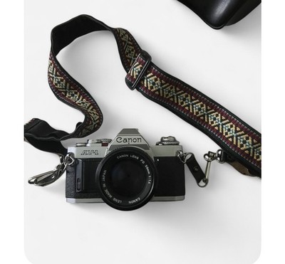 Canon AV-1 35mm SLR Camera with Canon FD 50mm With Accessories