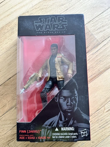 Star Wars Black Series 6 Inch Finn (Jakku) - Shiny Head Variant - #01