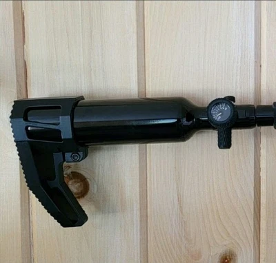 FOX 2 INDUSTRIES 13ci Paintball Tank Buttstock | 3000/1200psi | Shoulder Stock + Bezel + PR/Fill