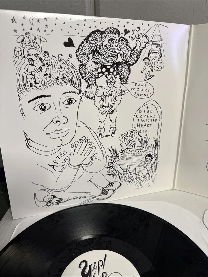 Daniel Johnston Vinyl Yip Jump Music LP Summer 1983 2007 EYE113 Emo Plays Well - Image 4 of 4