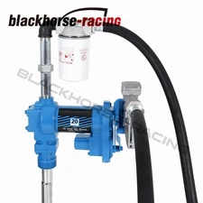 20GPM Fuel Transfer Pump Diesel Gas Gasoline Kerosene w/ Particulate Filter 12V