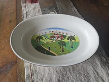 Villeroy & Boch  Design Naif  Oval Casserole  Baking  Dish Luxembourg 13"