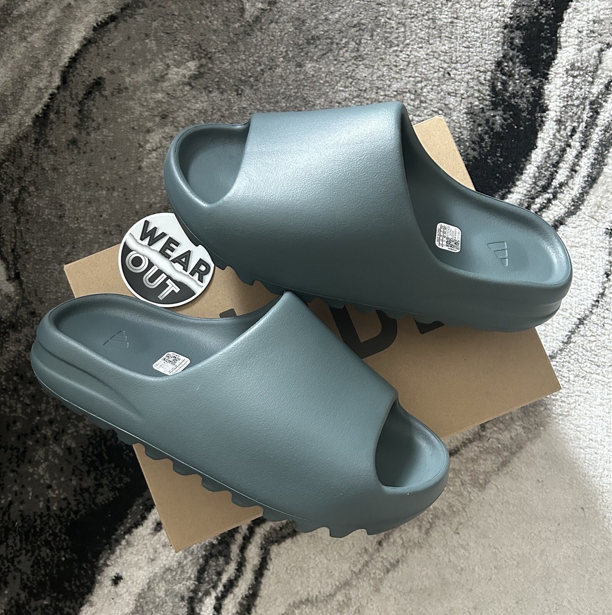 adidas Yeezy Slide Slate Marine Size 6, 8, 9, 11, 12 Men's adidas Yeezy Slide Slate Marine Size 6, 8, 9, 11, 12 Men's