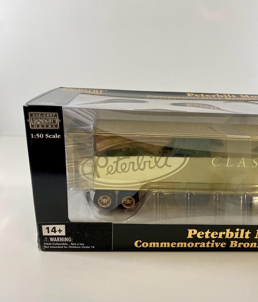 LIMITED EDITITION BRONZE COMMEMORATIVE NORSCOT PETERBILT 379 1/50