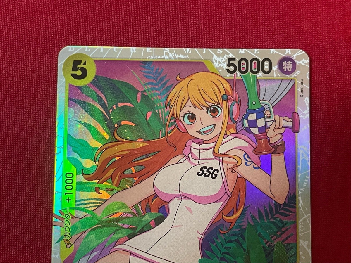 One Piece Card Game TCG OP08-106 SR Nami Bandai Made in