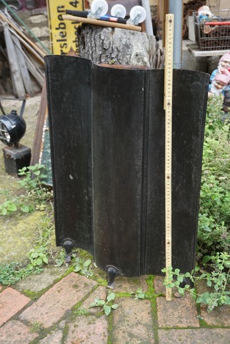 Ofenschild Hitzeschild Blechschild Ofenschirm 1920er 1930er Antik Vintage - Bild 12 von 12