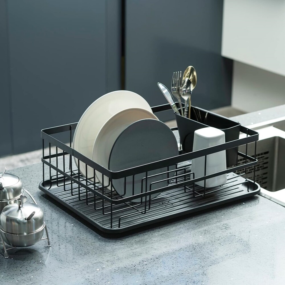 Drying Rack Black Draining Board Mat Drying Mat Best Dish Drain