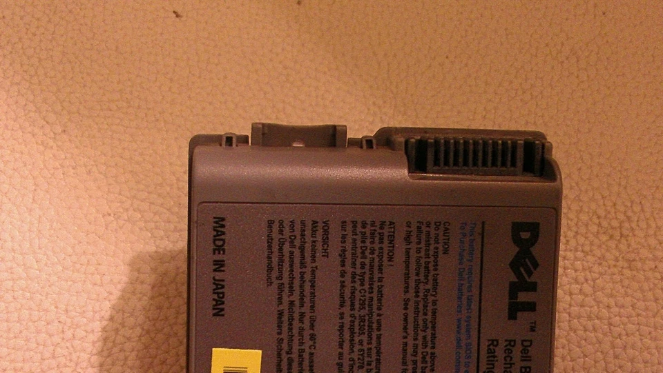 Lote de 10 baterías Dell para D510 D520 D610 D600 OEM 3R305 3R315 C1295 G2053 Y1338 Foto 4 de 4