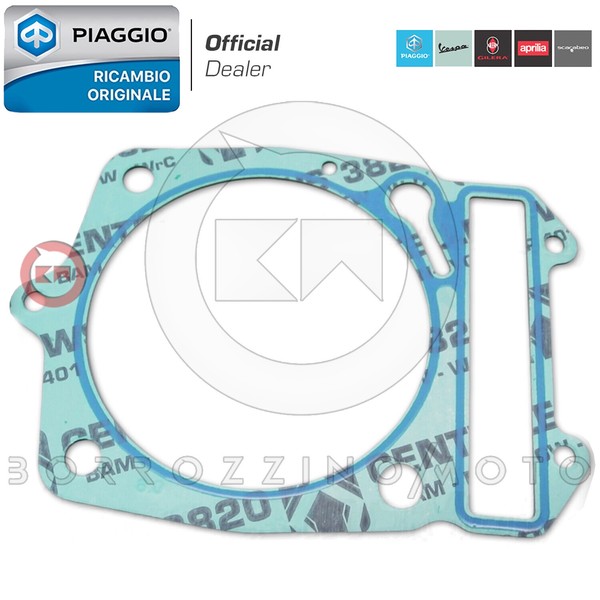 Dichtung Basis Zylinder 0,4 MM Originale Piaggio MP3 Ie Lt - Sport 400 2010-image