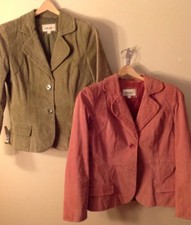 Women s Large suede blazer