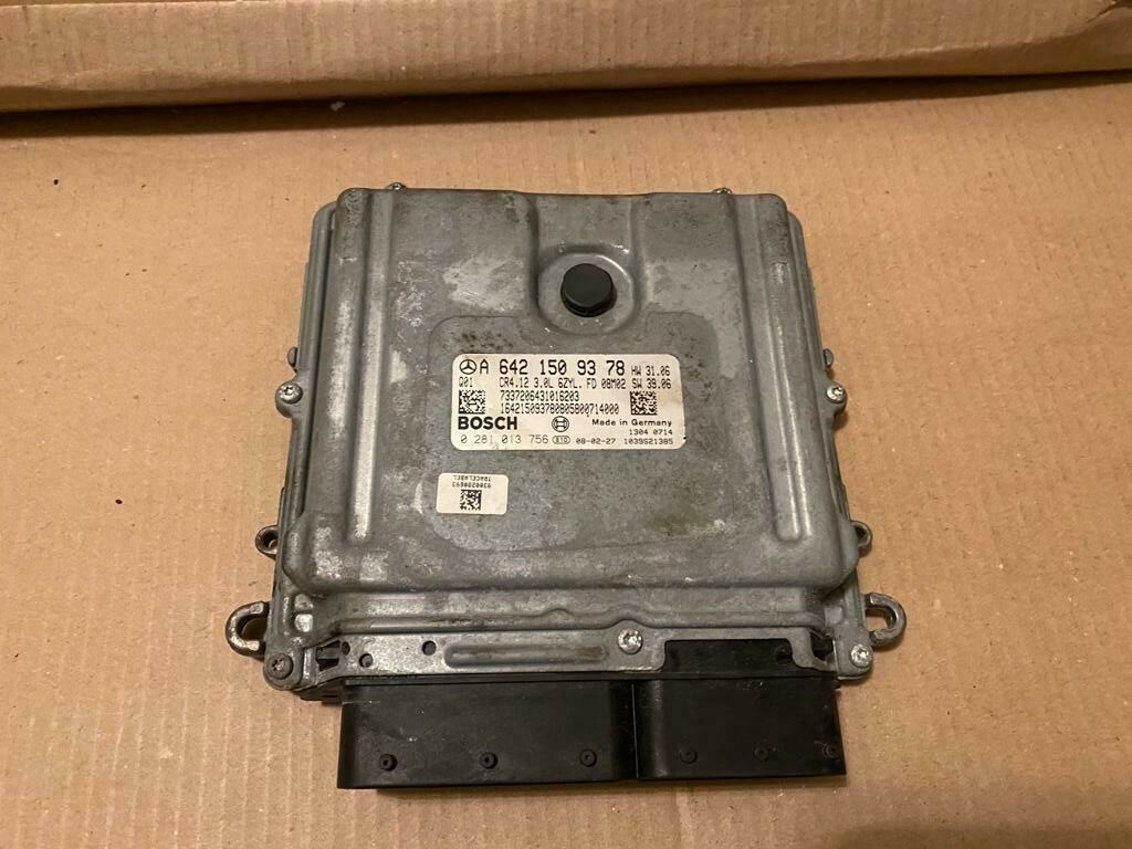 Engine Control Unit A 6421509378 0281013756 Mercedes W164 ML | eBay