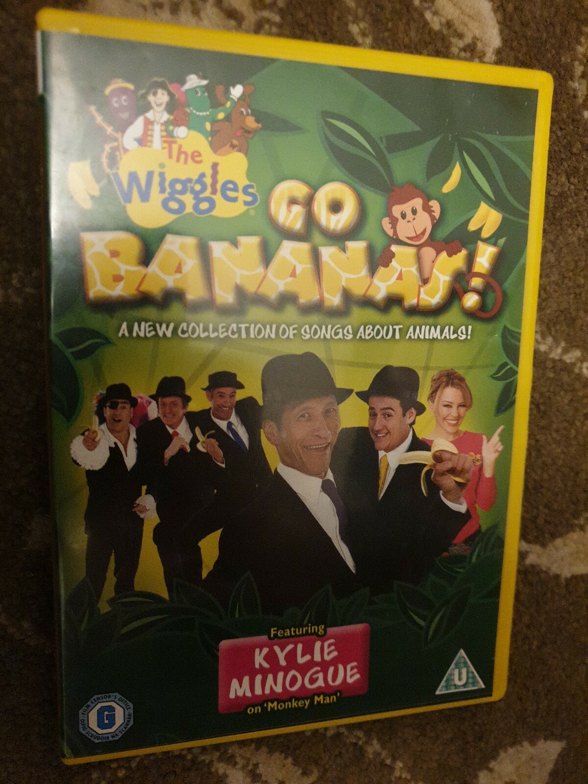 THE WIGGLES GO BANANAS DVD KIDS FEATURES KYLIE MINOGUE