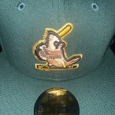 7 1/2 st. louis cardinals green 1982 world series peach bottom UV fitted hat