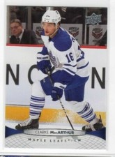 Clarke MacArthur 11-12 Upper Deck Series One Base Common #23 Toronto Maple Leafs