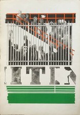 DINO BOSCHI litografia la domenica d'un osservante 1966 65x46 firmata pubblicata