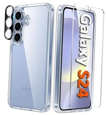  for Samsung Galaxy S24 Case: Anti Yellowing Case | Military Grade Clear