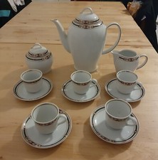 Set completo tazze da the e teiera in perfette condizioni vintage