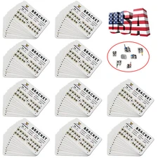 10-100 packs Dental Orthodontic Brackets Brace Standard MBT 022 Hooks 345 MD