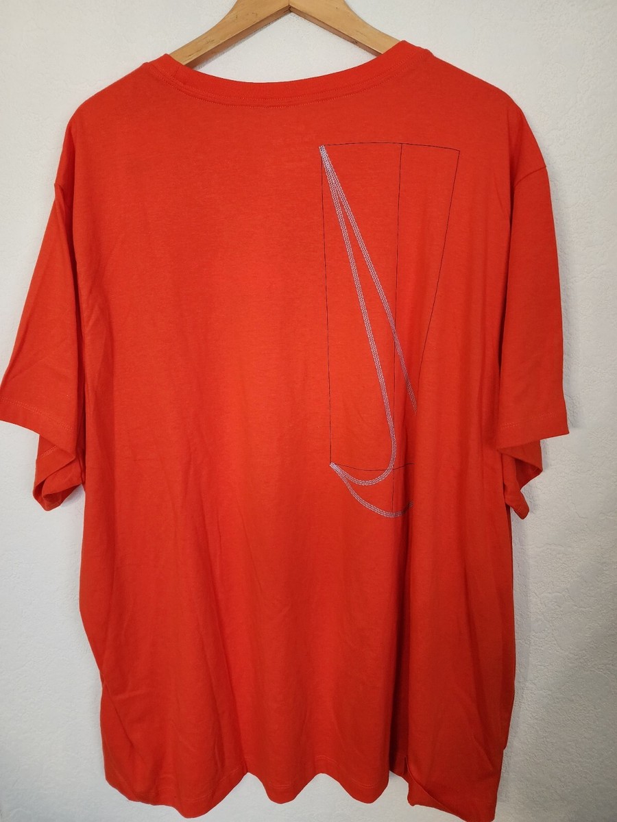 Nike Dri-Fit Fitness T-Shirt Size Large Men's DX0971 633 Picante
