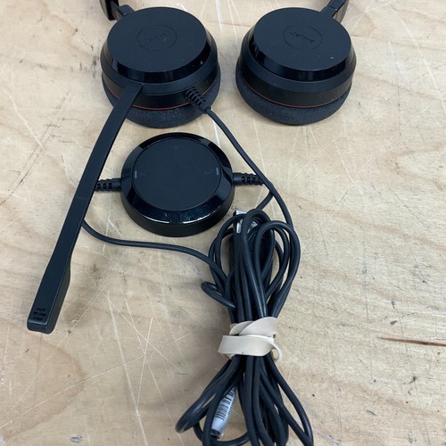 Jabra Evolve GN, Model: HSC016 Corded USB Adjustable Headset Mic, Black - Photo 3/5