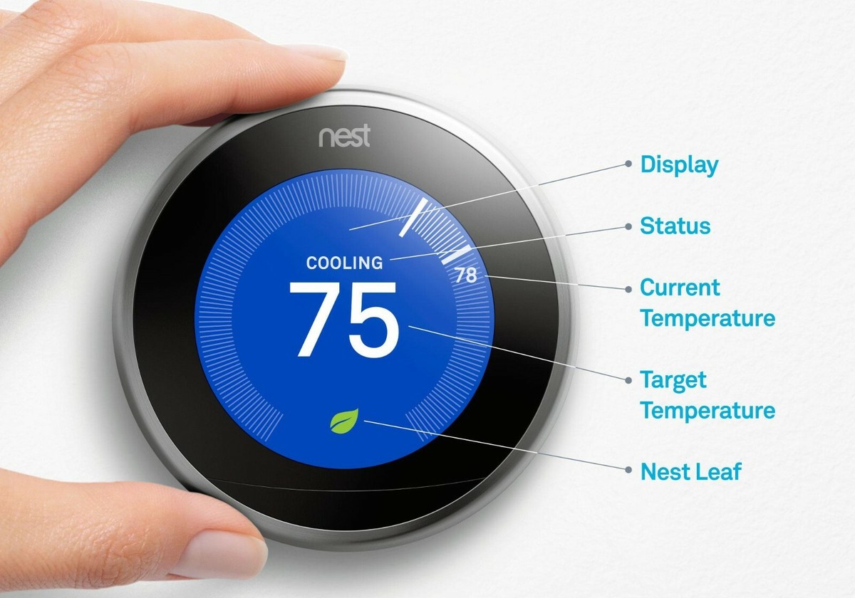 Certified: Google Nest 3rd Gen Learning Thermostat -- Stainless