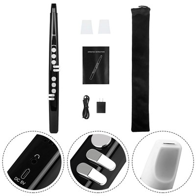 IRIN Electric Blowpip Flute Saxophone LED Screen Dual Voice Function Midi output
