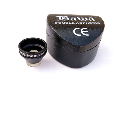 YAG Iridectomy Lens With Box For ND YAG Laser Surgery Lens Ophthalmology