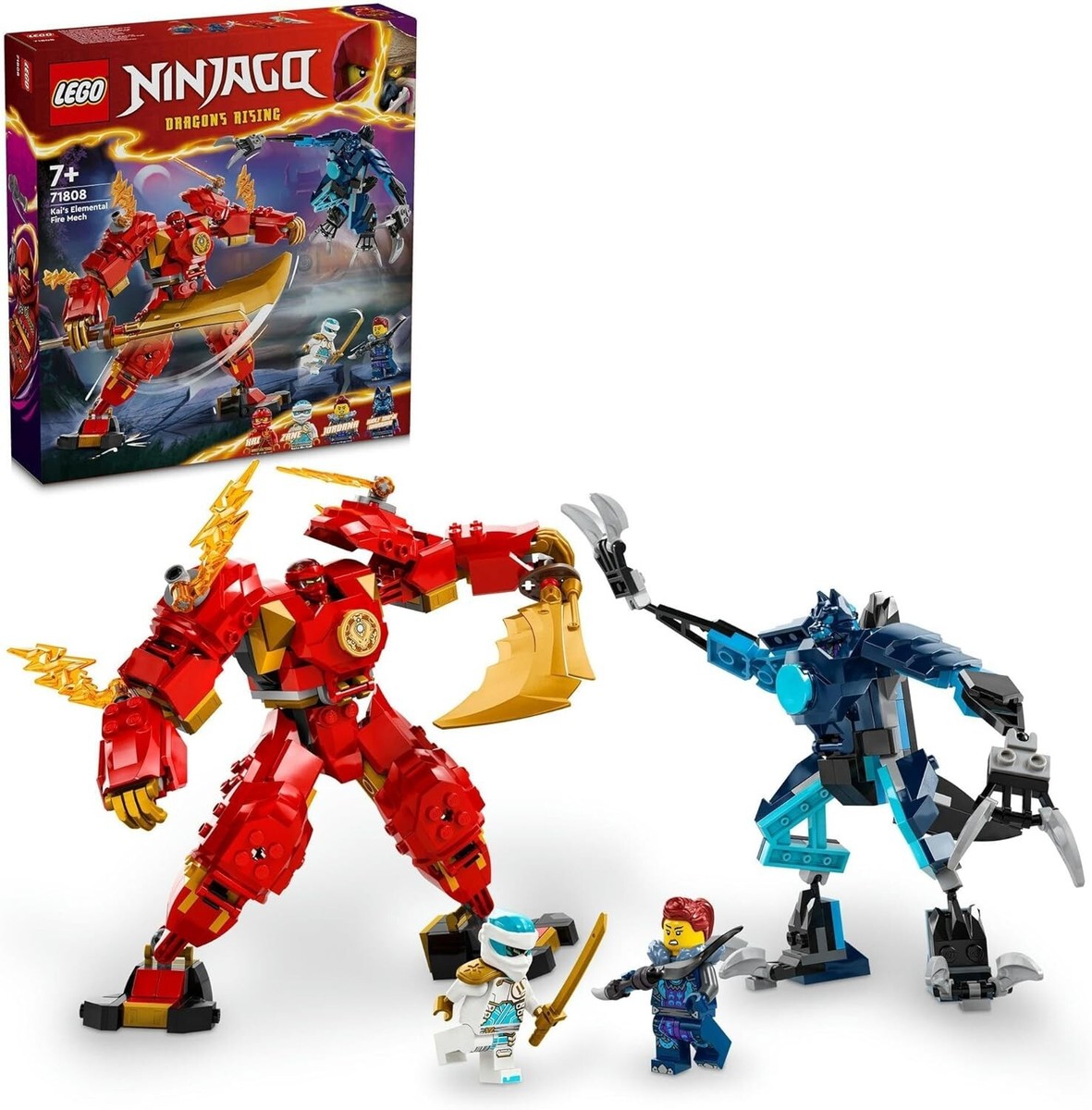 LEGO Ninjago Kai's Elemental Fire Mech 71808 | eBay