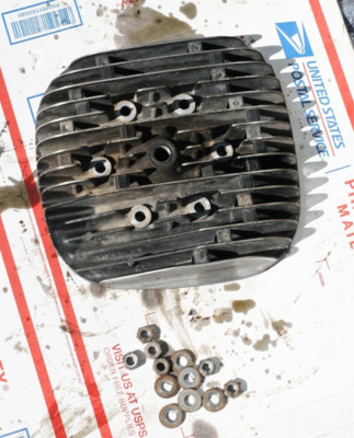 1974-75 YAMAHA TY 250 OEM  Cylinder Head  (SEE BELOW)
