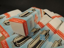 50 x TELEFUNKEN SCATOLA DI CARTONE VUOTA per tubi audio ECC83 EL84 ECC803S E188CC 12AX7