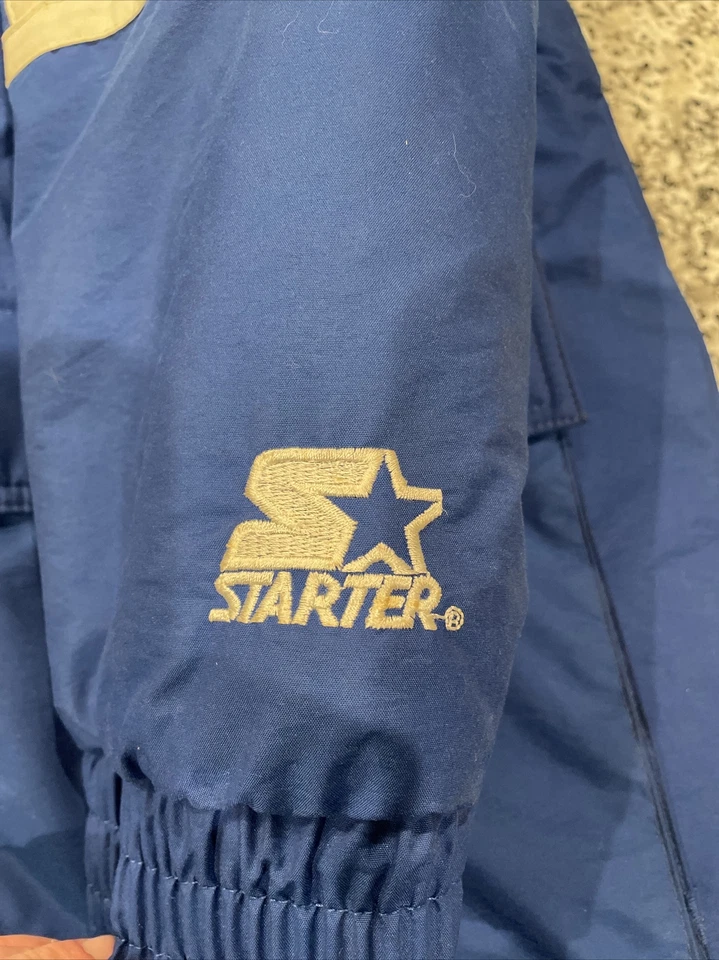 Gabardina deportiva vintage Starter NBC Namath L Foto 3 de 4