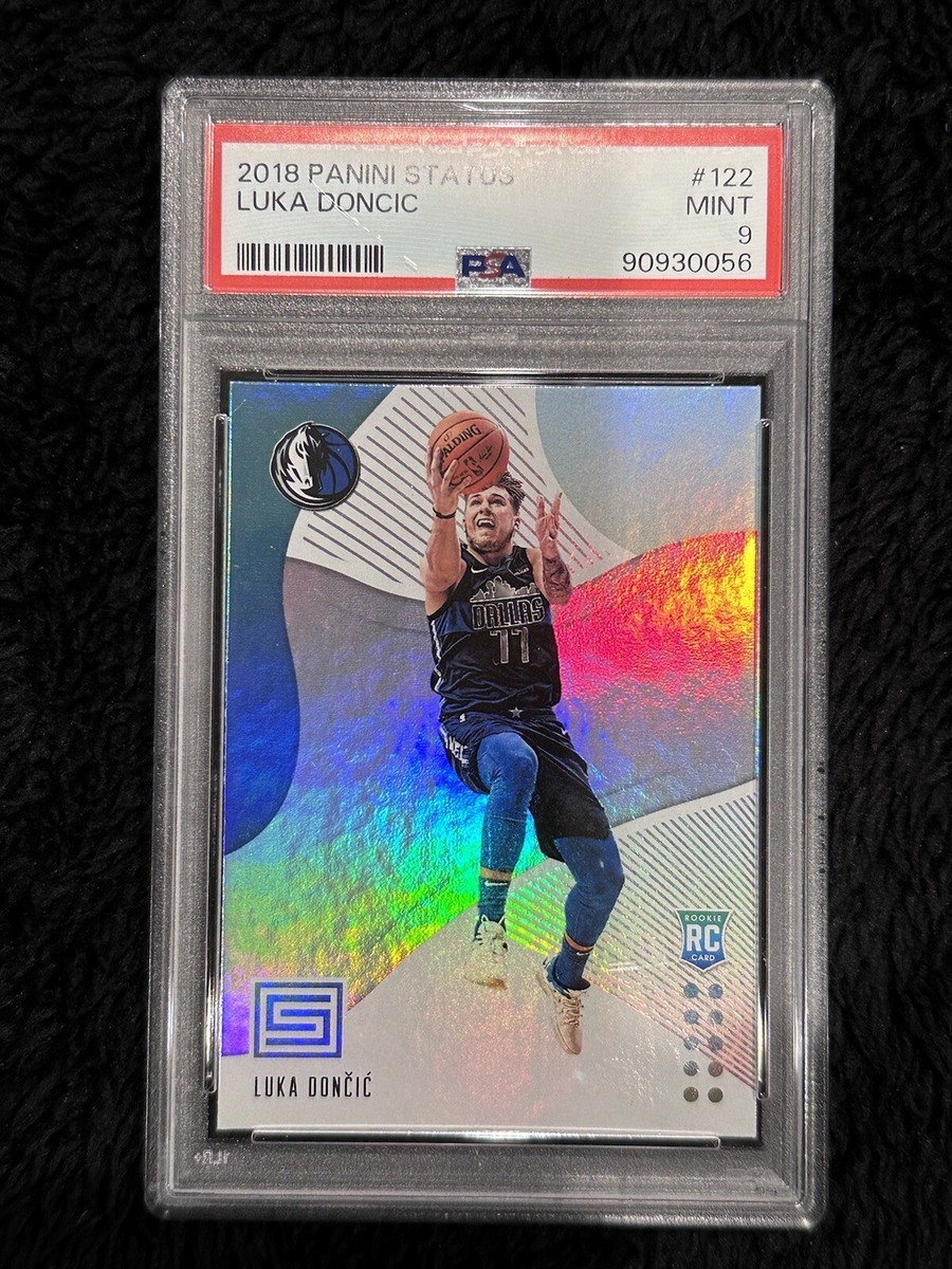 その他 LUKA DONCIC STATUS RC 2018 PSA9 2018-19 Panini Status #122 Luka Doncic - Rookie RC - PSA 9