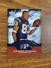 2005 Upper Deck Prospects Vincent Jackson #RP-VJ Rookie Chargers
