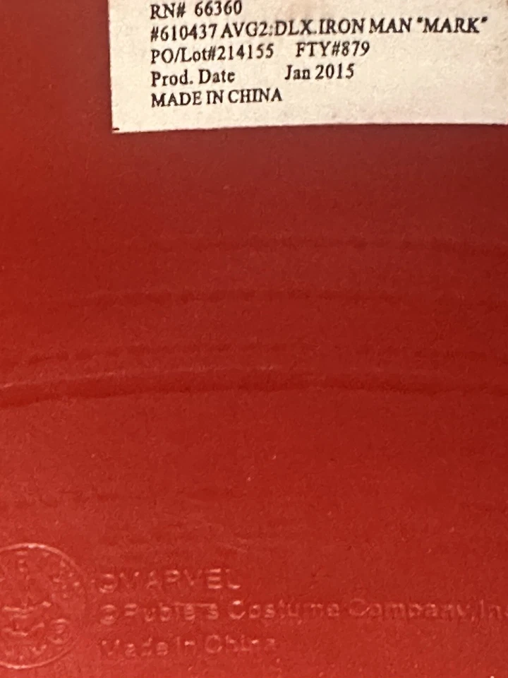 Rubie's Marvel Iron Man And Ant Man Mask 2015 Halloween Costume Or Wall Decor - Image 3 of 4