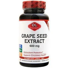 Olympian Labs Grape Seed Extract (600mg)  60 vcaps
