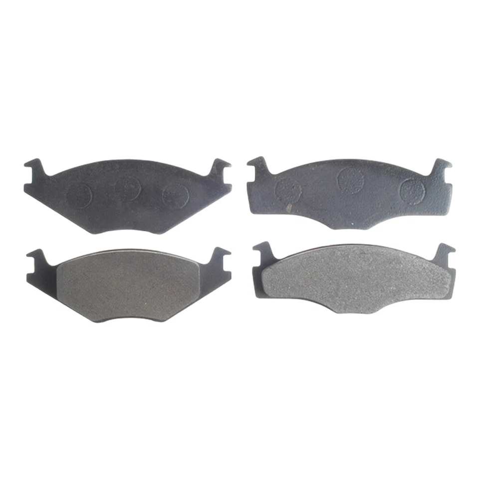 Front Slotted Disc Brake Rotors & Pads For Volkswagen Rabbit, Quantum; 239mm - Image 2 of 4