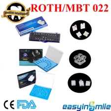 Dental Orthodontic Braces Self-Ligating Sapphire Ceramic Brackets Roth/MBT 022''